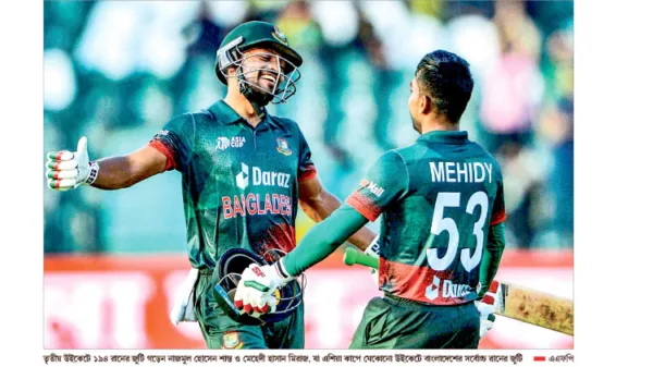 বাংলাদেশের ইনিংস থেমেছে ২৪৫ রানে