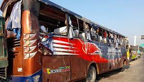 বরিশাল থেকে ছেড়ে যাওয়া বাস দুর্ঘটনায় , প্রাণ গেলো তিনজনের