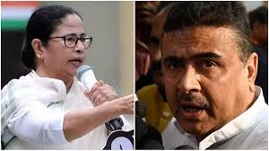 শুভেন্দু ও মমতার পাল্টাপাল্টি জবাব পশ্চিমবঙ্গে