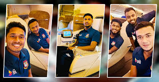 শান্ত-সাকিবরা মধ্যরাতে দেশ ছেড়েছেন বিশ্বকাপ খেলতে