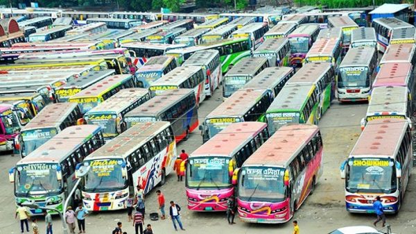 বরিশালে আটটি রুটের বাস চলাচল বন্ধ