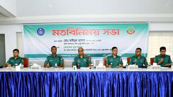 ডিএমপি কমিশনার যেসব পরামর্শ দিলেন পুলিশ সদস্যদের