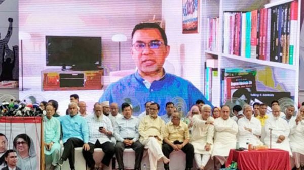 একটি নির্বাচিত সংসদ হওয়া উচিত, অন্তর্বর্তী সরকারের প্রথম টার্গেট : তারেক রহমান