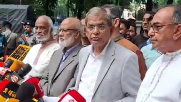 বিএনপি প্রধান উপদেষ্টার কাছে যেসব দাবি জানিয়েছে