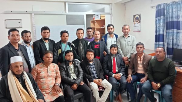 বরিশাল আঞ্চলিক প্রেসক্লাবের মাসিক সভা