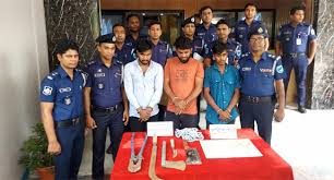 নারায়ণগঞ্জে ৩ ডাকাত গ্রেফতার