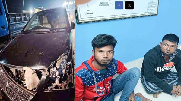 হাসনাত-সারজিসের গাড়িবহরে ধাক্কার ঘটনায় ট্রাকচালক ও সহকারী রিমান্ডে
