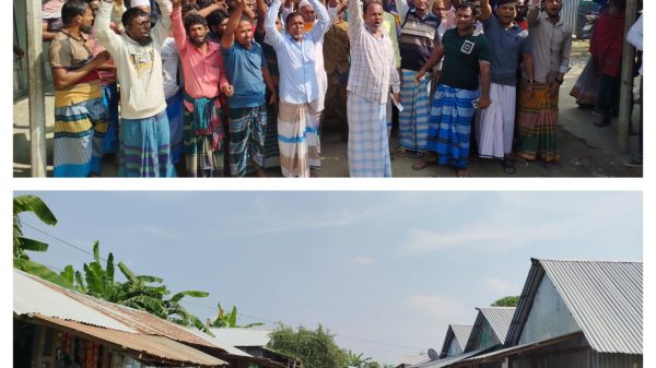 মেহেন্দিগঞ্জের গোবিন্দপুরে ৪ টি মৌজার প্রায় ৫ হাজার পরিবার উচ্ছেদ আতংকে