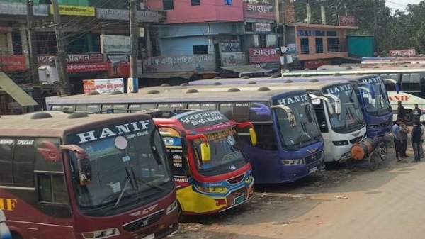 সিলেটে অনির্দিষ্টকালের জন্য পরিবহন ধর্মঘট