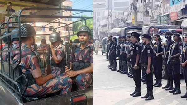 সশস্ত্র বাহিনীকে আইন-শৃঙ্খলা রক্ষা বাহিনীর সঙ্গে যুক্ত করার সুপারিশ