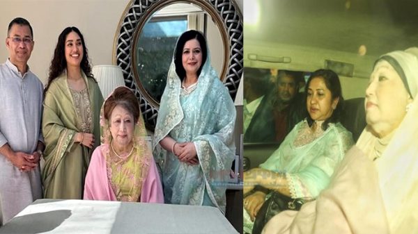 দুই পুত্রবধূকে সঙ্গে নিয়ে সোমবার দেশে ফিরতে পারেন খালেদা জিয়া